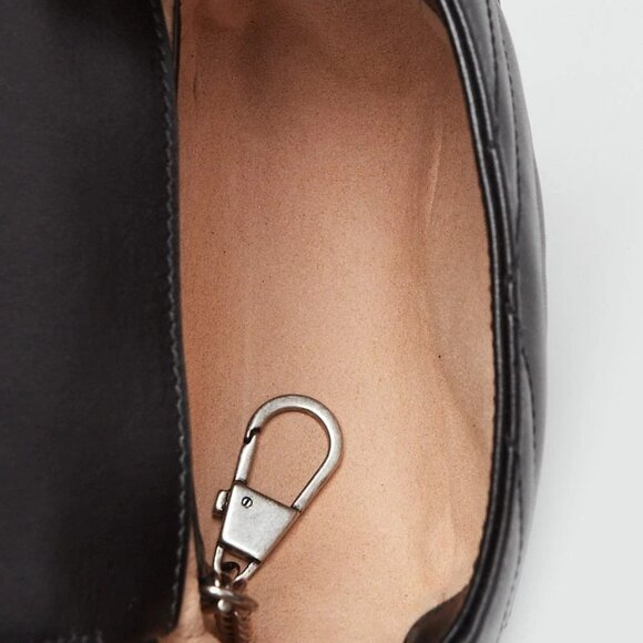 Gucci Black Quilted Leather Marmont Shoulder/Waist Bag - Picture 10 of 11